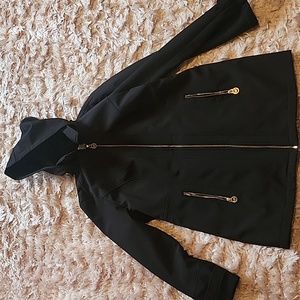 Michael Kors water resistant jacket with hood